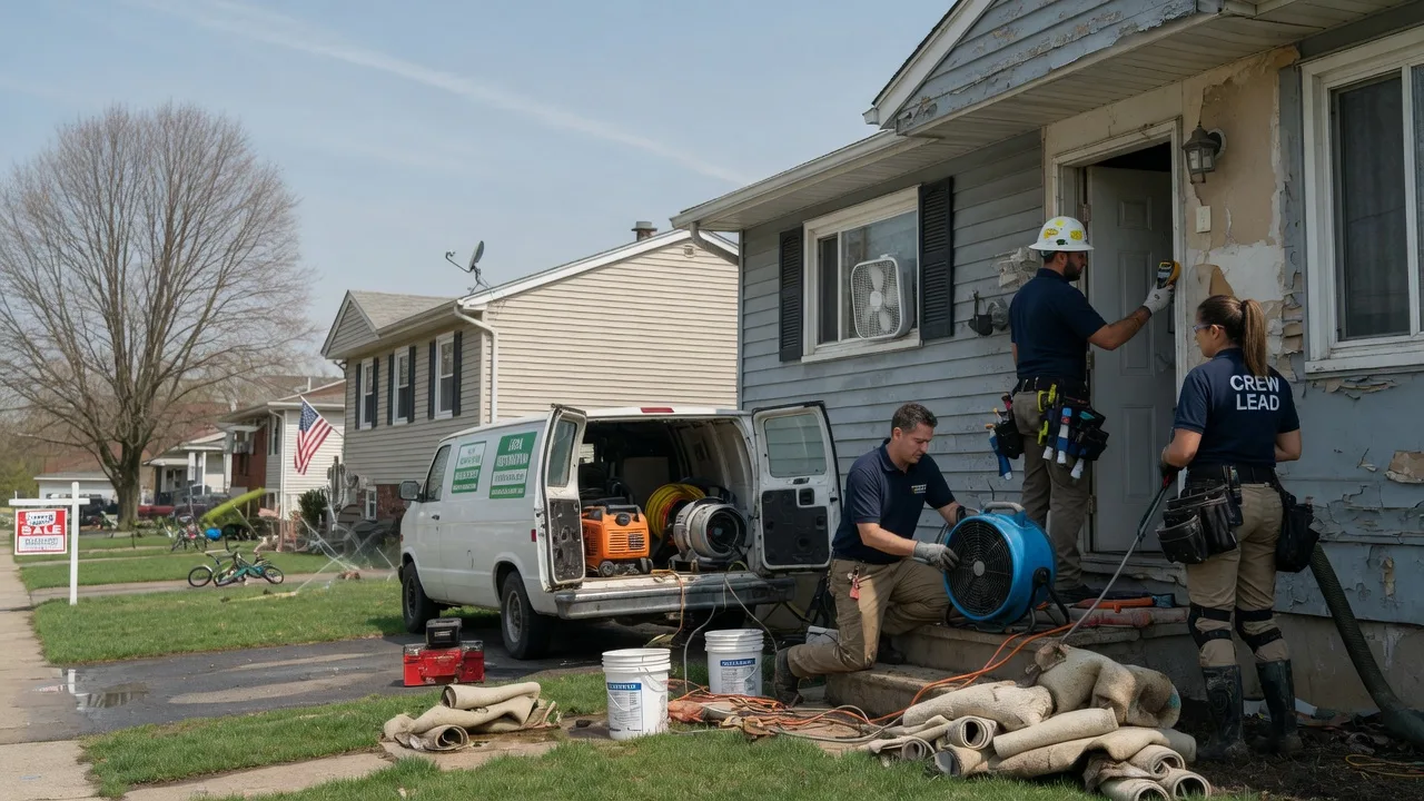 Flood Cleanup in Auburndale, WI near me