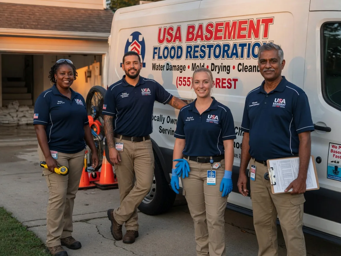 Basement Flood Cleanup company in Auburndale, WI