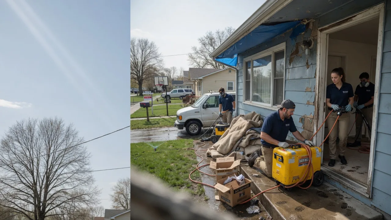 Basement Flood Cleanup in Auburndale, WI near me